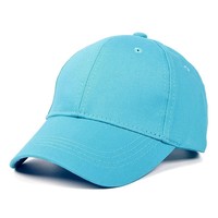 Vente chaude 2025 Classique En Gros Plaine 6 Panneau Logo Personnalisé Enfants Coton Blanc Casquette De Baseball Chapeau