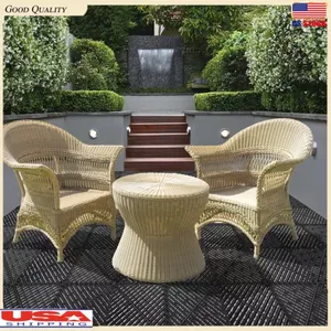 กระเบื้องปูพื้นโรงรถแบบแยกส่วน50X 15.75 "x 15.75" กระเบื้องดาดฟ้าระบายน้ำที่เชื่อมต่อกัน - Product Image 1