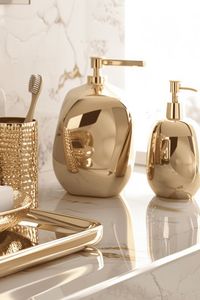 Juego de Accesorios de Baño de Latón de Lujo para la Organización de la Encimera del Baño Moderno con Acabado Elegante - Product Image 2