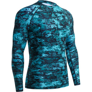 Customize Your Own Logo Silk Screen Printed 180g Short Sleeve Breathable Spandex/Polyester MMA BJJ <b>Compression</b> Rash Guard <b>Custom</b> - Product Image 3