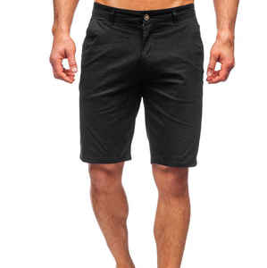 Short de golf décontracté d'été de haute qualité pour hommes séchage rapide mi-salle de sport amical couleur unie Logo poches toile Cargo Shorts brodé - Product Image 1