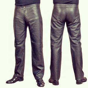 Pantalon décontracté en cuir véritable pour homme, haute qualité, Offre Spéciale - Product Image 6