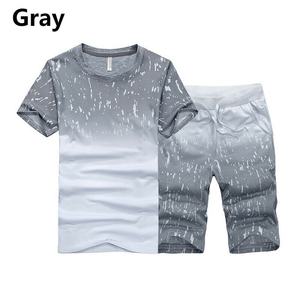 Front Logo Men Short <b>Set</b> Cotton Breathable Summer Wholesale Cheap Price Adults Fashion Causal Men <b>Twin</b> <b>Sets</b> Short <b>Set</b> For Men - Product Image 3
