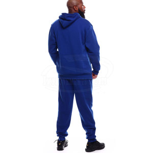 Dernier modèle de survêtements grande taille à strass Street Wear Survêtements à strass pour hommes de couleur unie - Product Image 2