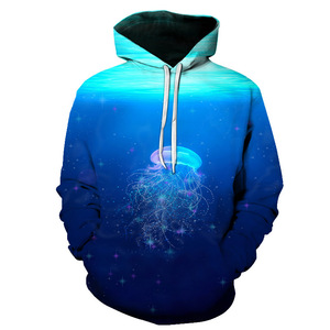 Sudadera con capucha con bordado 3D de diseño personalizado, nueva moda, ropa de calle informal, Jersey 3D, parte superior larga para parejas - Product Image 3