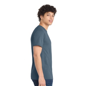 Camiseta Personalizada de Cuello Redondo para Hombre, Manga Corta, Básica, Lisa, con Logotipo Personalizado, Impresión, Bordado, Etiqueta Privada, Ropa al por Mayor - Product Image 5