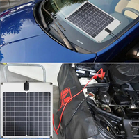 Chargeur solaire à décharge lente de petite taille personnalisé, maintien de la batterie solaire, Glory Solar GSP-5W, efficacité de 22 % pour voitures, camions, camping-cars