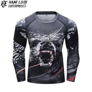 เสื้อรัชการ์ดสำหรับผู้ชายเสื้อแขนยาวพิมพ์ซับลิเมชันแบบระเหิด2025 - Product Image 1