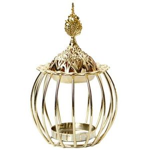 Brûleur d'encens en cuivre pur sculpté de style religieux pour brûleur d'encens à fond plat bouddha papillon lotus - Product Image 2