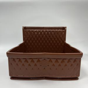 Varios colores retráctil cuchillo tenedor ranuras palillos especias compartimentos marca personalizada bandeja de cubiertos de plástico de grado alimenticio - Product Image 4