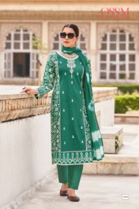 Haute qualité Premium exclusif Chanderi impression numérique Premium soie femmes indien pakistanais concepteur Kurti vêtements de fête de mariage - Product Image 2