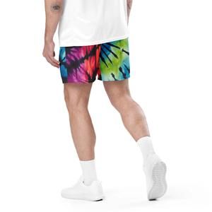 Short de basket-ball pour hommes de Style High Street Design en maille à séchage rapide personnalisable en gros Short d'été grande taille - Product Image 2
