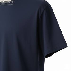 Camisetas Deportivas de Secado Rápido de Manga Corta, Ropa de Gimnasio, Camisetas de Compresión Ajustadas Lisas para Hombre con Logotipo Personalizado de Secado Rápido - Product Image 4