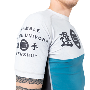 2024 Hot Sale <b>Men's</b> Fitness Compression <b>Shirts</b> Custom Slim Fit Long Sleeve MMA Rash Guard Sublimated Anti-UV Spandex Latest - Product Image 5