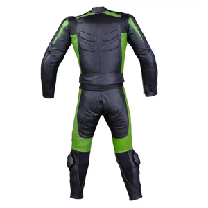 Traje de Motociclista de Cuero de Diseño Nuevo Hecho a Medida, Traje de Motociclista para Hombre al por Mayor - Product Image 2