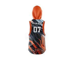 Vêtements de sport respirants en gros, uniforme 7V7, best-seller, uniforme 7V7 sans manches, uniforme 7V7 - Product Image 5