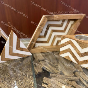 Gift Wood Mother of Pearl Inlay Mubkhar Bakhoor <b>Burner</b> Tray Box Set <b>Oud</b> <b>Burner</b> Dubai Muslim Censer Bone Inlay - Product Image 6