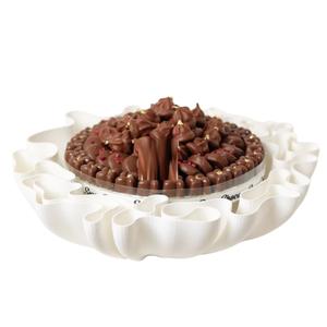 Cuenco dulce moderno, cuenco de chocolate de metal pulido plateado de la mejor calidad, perfecto para servir comida en bodas y eventos elegantes - Product Image 4