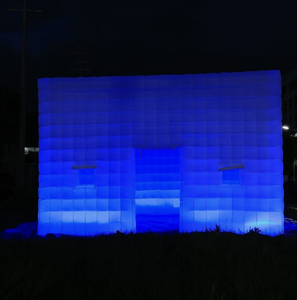 Grande tente de fête gonflable blanche, salle de discothèque, maison, chapiteau, tente cube gonflable avec événements de mariage, <span class=keywords><strong>26</strong></span> <span class=keywords><strong>26</strong></span> 13 pieds - Product Image 5