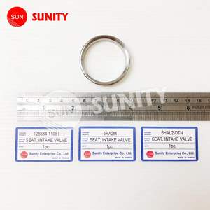 TAIWAN SUNITY pour Yanmar 6ha2m 6hal2-dtn Pièces de moteur SOUPAPE D'ADMISSION SEAT OEM 126634-11081 - Product Image 1