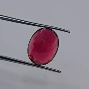 อัญมณีอัญมณีอัญมณีอัญมณีทรงวงรีตัดเป็นรูปวงรีขนาด11x9x7มม. สีชมพูธรรมชาติ - Product Image 1