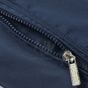 Chaqueta de bombardero para hombre con cremallera completa de color sólido Chaqueta de bombardero ligera de calidad superior para hombre - Product Image 5