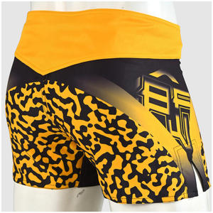 Custom MMA Fight Shorts Sublimation Printed-Pantalones cortos de compresión para hombres para entrenamiento y competición - Product Image 2