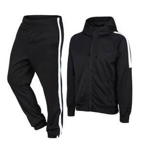 Nouvel ensemble de vêtements de sport décontractés avec logo imprimé vêtements de sport pour hommes coupe ajustée fermeture éclair sweat jogging sweats à capuche costumes pantalons de survêtement ensemble de sweat à capuche - Product Image 1