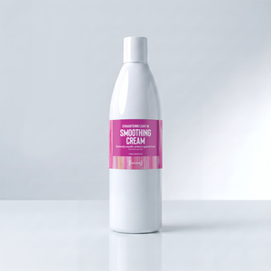 CRÈME LISSANTE - Crème lissante sans rinçage pour dompter les frisottis et lisser les cheveux avec de l'huile de jojoba, de lin et de macadamia, Fabriqué en Italie - Product Image 1