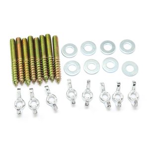 Boulon de cintre à vis de haute qualité l pied en acier inoxydable Double tête boulon de cintre à filetage en bois - Product Image 4