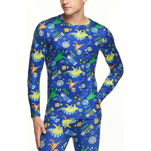 Conjunto de ropa interior térmica de Calzoncillos largos de poliéster para mujer, forro polar transpirable, Invierno personalizable - Product Image 5