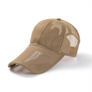 Vente en gros de chapeaux de camionneur en maille pour sports de plein air bon marché casquettes de camionneur longue facture M/XL/XXL casquette de camionneur en maille grande taille pour hommes - Product Image 3