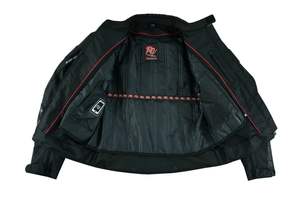 Blouson de moto de course grande taille respirant, vêtement de sport protecteur ignifuge en % polyester avec protections - Product Image 3