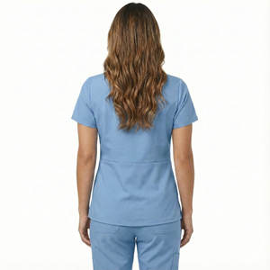 Conjuntos de Uniformes Médicos Personalizados para Hospital, Uniformes de Enfermera para Mujer, Trajes Quirúrgicos Dentales para Doctor, Tops de Tela Elástica de Spandex, Conjuntos de Uniformes Médicos - Product Image 4