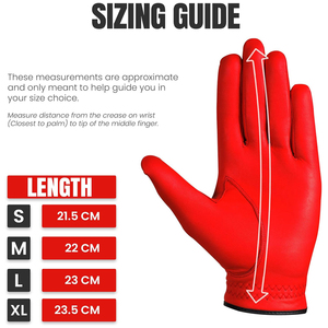 Gants de golf pour hommes en cuir synthétique de qualité supérieure Gants de golf à prise stable spécialisés dans la fabrication abordable et durable tous temps - Product Image 6