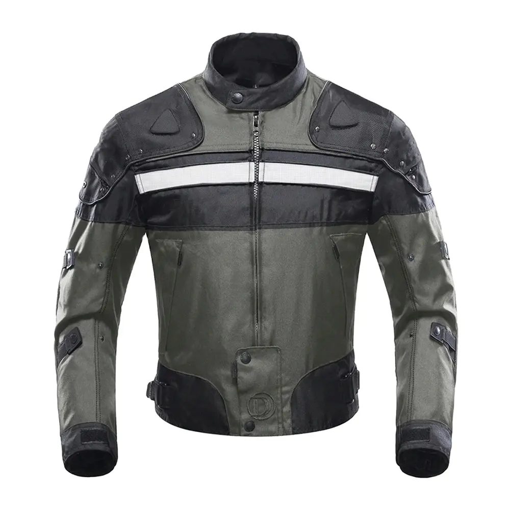 Vêtements de course pour hommes et femmes vestes de course de Motocross matériau Cardura moto veste de course avec protections
