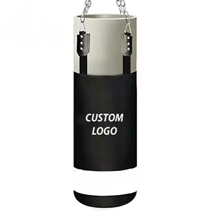 OEM sac de boxe professionnel personnalisé vente à chaud sacs de sable en cuir logo personnalisé entraînement Gym Fitness raisonnable - Product Image 2