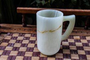 ชุดเหยือกหินอ่อนนิลแบบพรีเมี่ยม1เหยือก700มล. และ6แก้ว130มล. สำหรับใส่เครื่องดื่มแก้วพรีเมี่ยม - Product Image 6