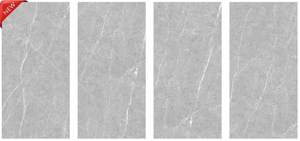 Carreaux de sol en porcelaine grise de 600x1200mm pour un design intérieur élégant et élégant dans les maisons, les hôtels et les espaces commerciaux - Product Image 2