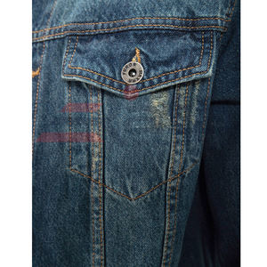 Veste en jean professionnelle de qualité supérieure, confortable, imperméable et respirante, avec col montant en toile, idéale pour l'hiver - Product Image 6