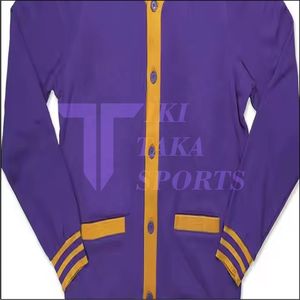 Suéter Cárdigan Personalizable de Manga Larga con Cuello en V para Hombre, Decoración de Encaje, Patrón de Patchwork, Temporada de Invierno, Lana/Nailon - Product Image 3