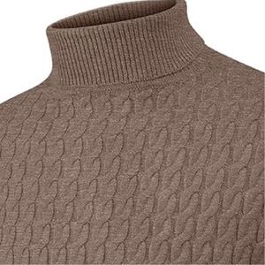 Nouveau 2025 hiver chaud pull hommes pulls décontractés pull, pull en polyester tricoté pour hommes - Product Image 2