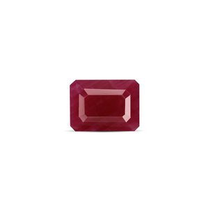 NOVAMART Fine Ruby 7.20 Carat Faceted Emerald Cut Heart <b>Cushion</b> Pear <b>Star</b> Marquise Square Oval 8 mm Lab Created Heat Treated Who - Product Image 1
