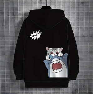 เสื้อมีฮู้ดสำหรับผู้ชายเสื้อฮู้ดแบบสวมหัวผ้าคอตตอนออร์แกนิก100% มีสไตล์ใหม่ปรับแต่งได้ - Product Image 6