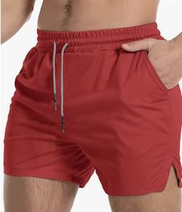 Pantalones Cortos Deportivos de Malla Personalizados al por Mayor, Nuevos, OEM, para Hombre, de Secado Rápido, Atléticos, de Nailon y Poliéster, para Gimnasio y Fitness - Product Image 2