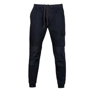 2024 hommes coton polaire Joggers pantalons de survêtement taille élastique survêtement de gymnastique avec bas Cargo Style Sport pour l'hiver - Product Image 6