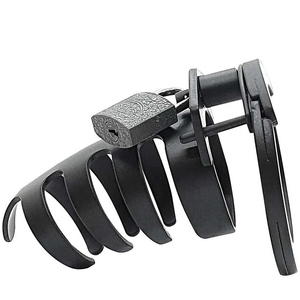 กุญแจล็อคความบริสุทธิ์โลหะ อุปกรณ์ BDSM สำหรับล็อคอวัยวะเพศชาย ทำจากเหล็กกล้าไร้สนิม - Product Image 3