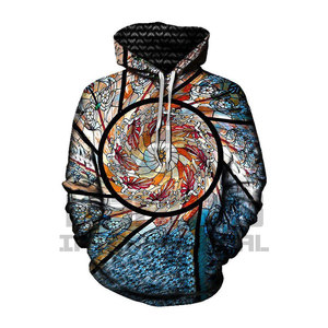 Sudaderas con capucha de manga larga de diseño personalizado de la mejor calidad Material 100% sudaderas con capucha de sublimación de poliéster - Product Image 4