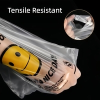 Sacs en plastique biodégradables écologiques jetables pour parapluies, magasins de détail, supermarchés, shopping, impression couleur personnalisée