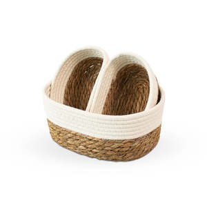 Panier en osier carré fait à la main, paniers en rotin tissés, rangement pour la lessive, organisation de la maison, décoration, fabricant en gros de produits - Product Image 1